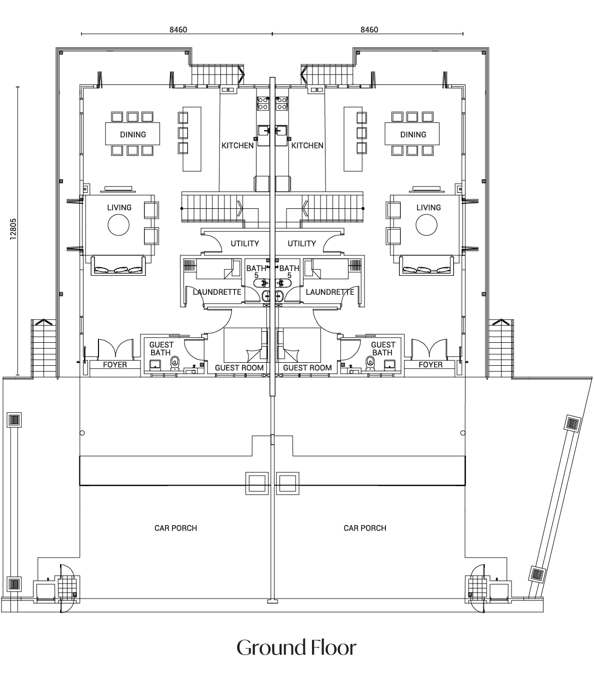 Type F floor plan