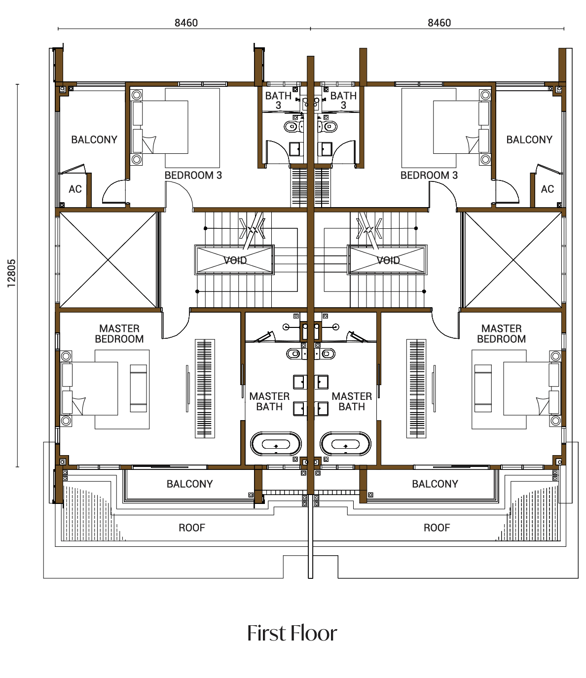 Type G1 floor plan